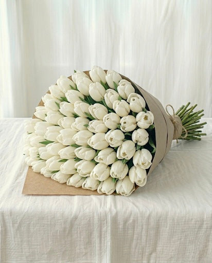 White Tulips