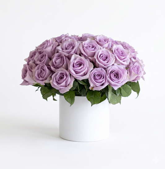 Lavender Rose Arrangement