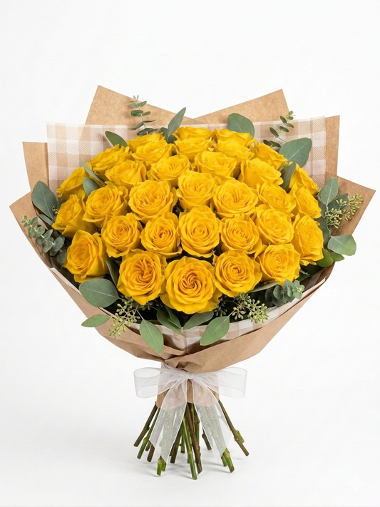 Yellow Rose Bouquet
